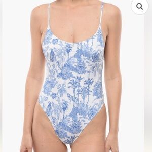 MC2 Saint Barth Blue and White Kids One Piece
